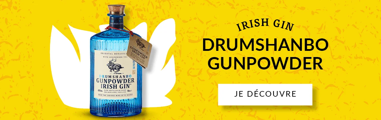 Menu Spiritueux - Gin Drumshanbo Gunpowder