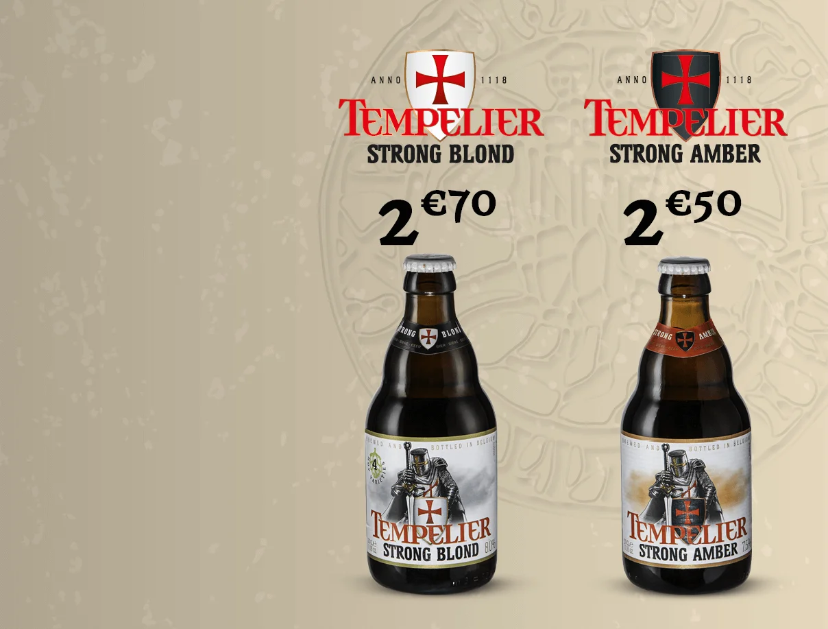 Twin gauche - Gamme Bières Tempelier
