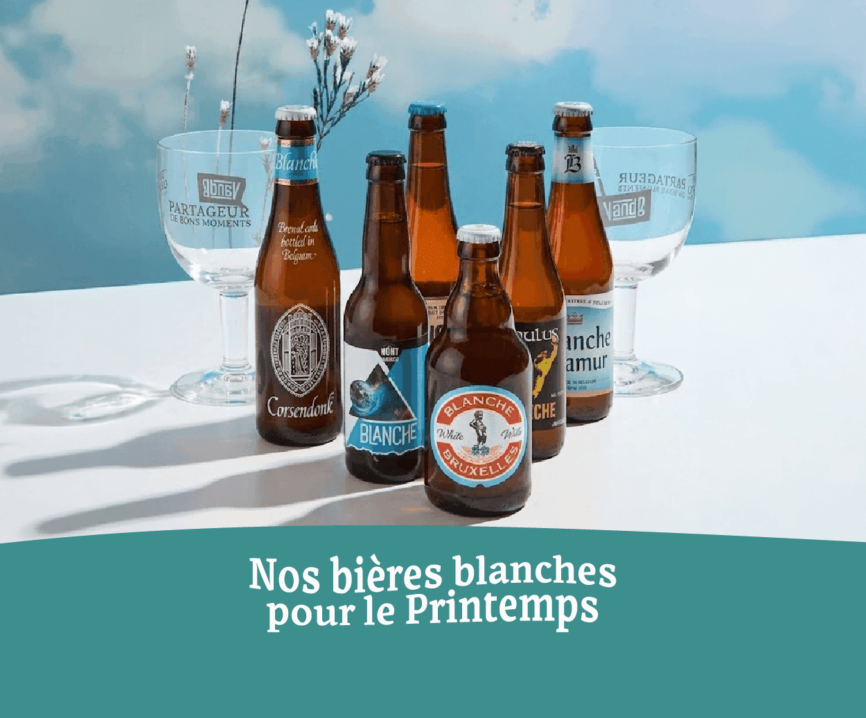 Nos bières blanches