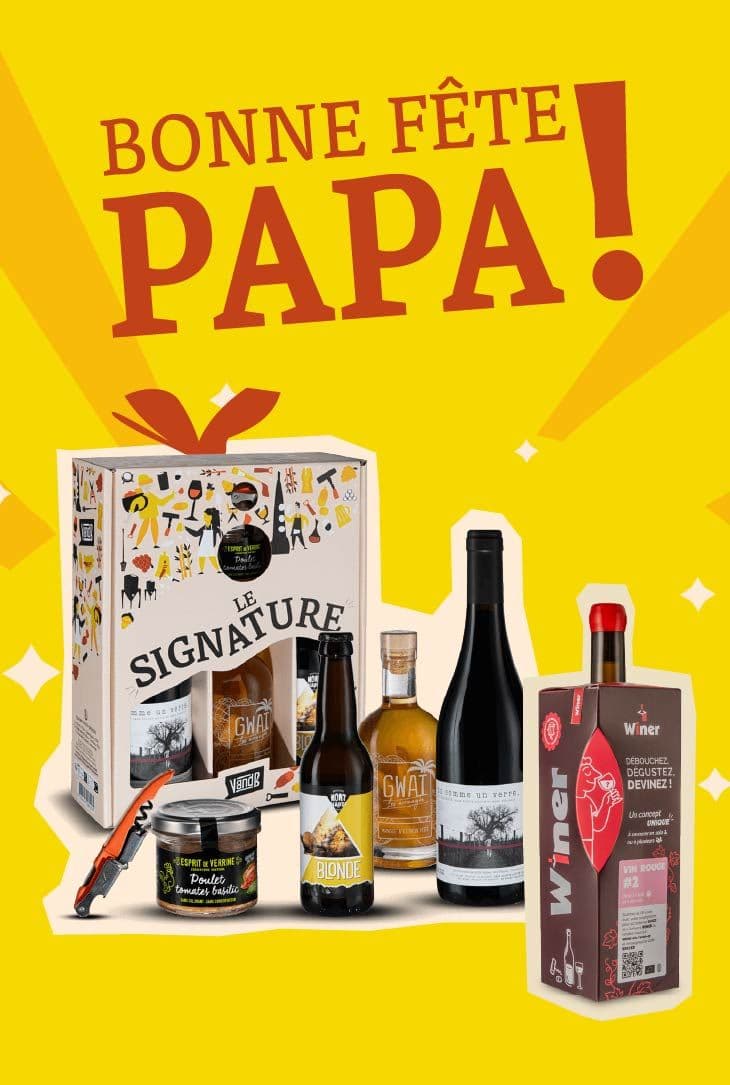 coffret vin pour papa