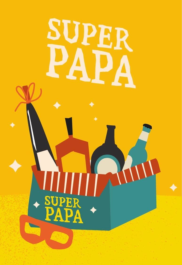 illustrations super papa