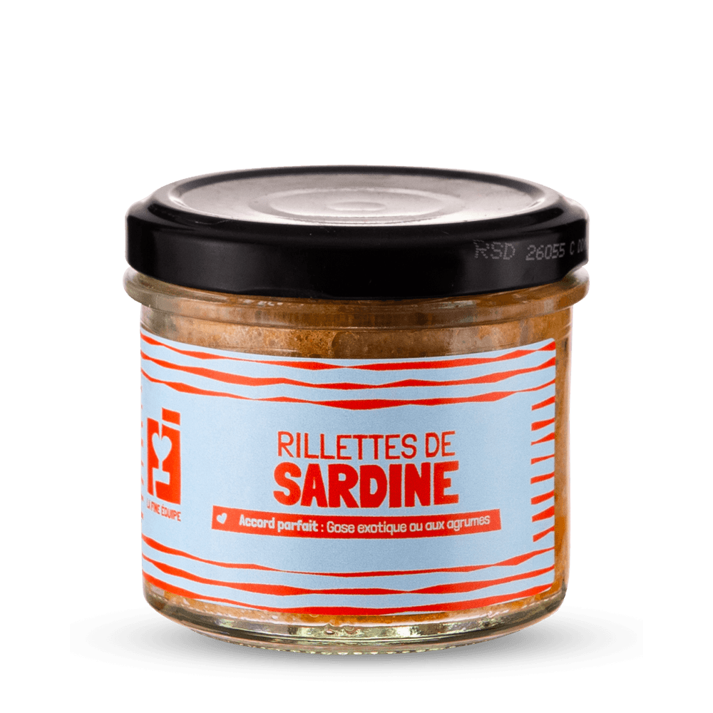 La Fine Equipe - Rillettes de Sardine 90 g