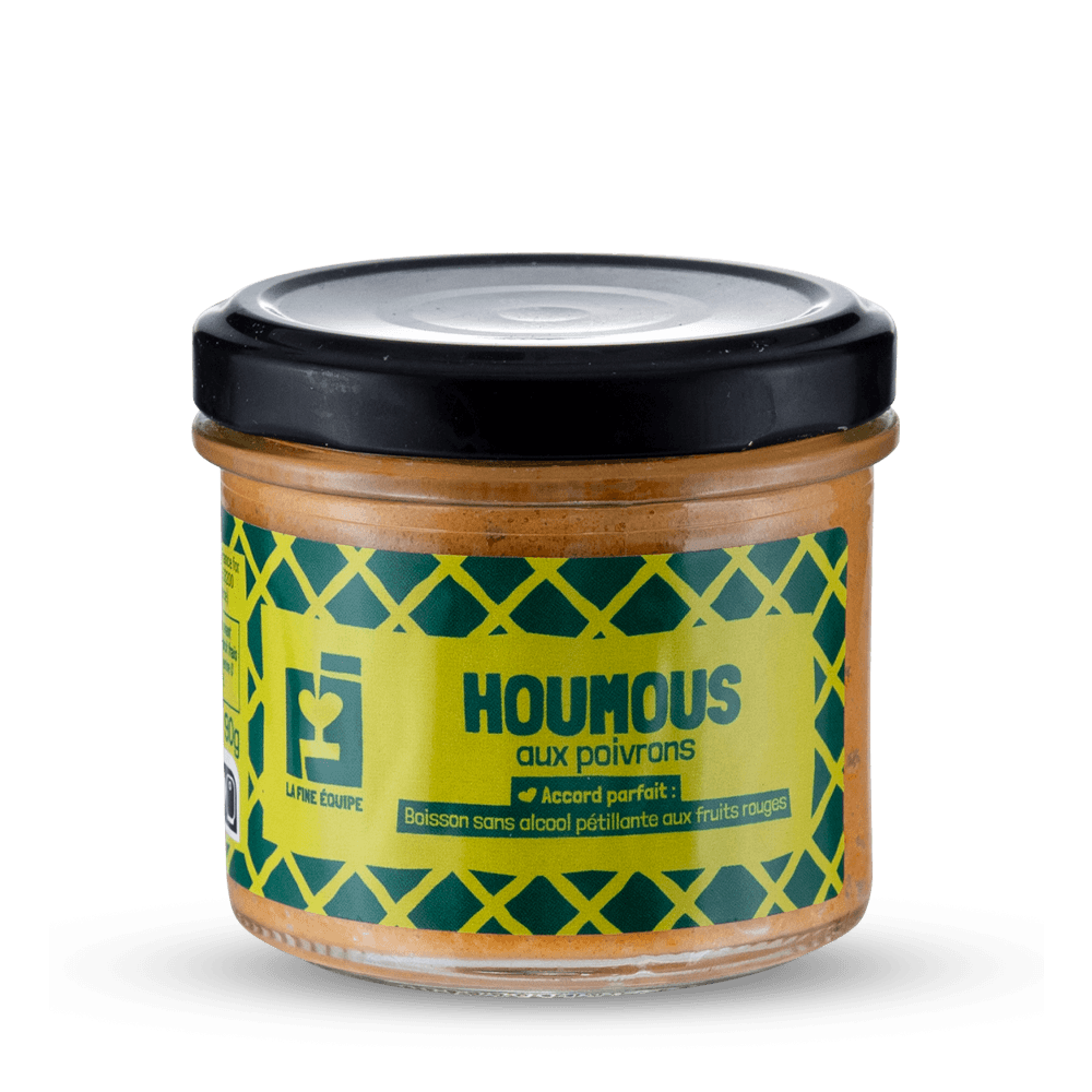 La Fine Equipe - Houmous aux Poivrons 90 g
