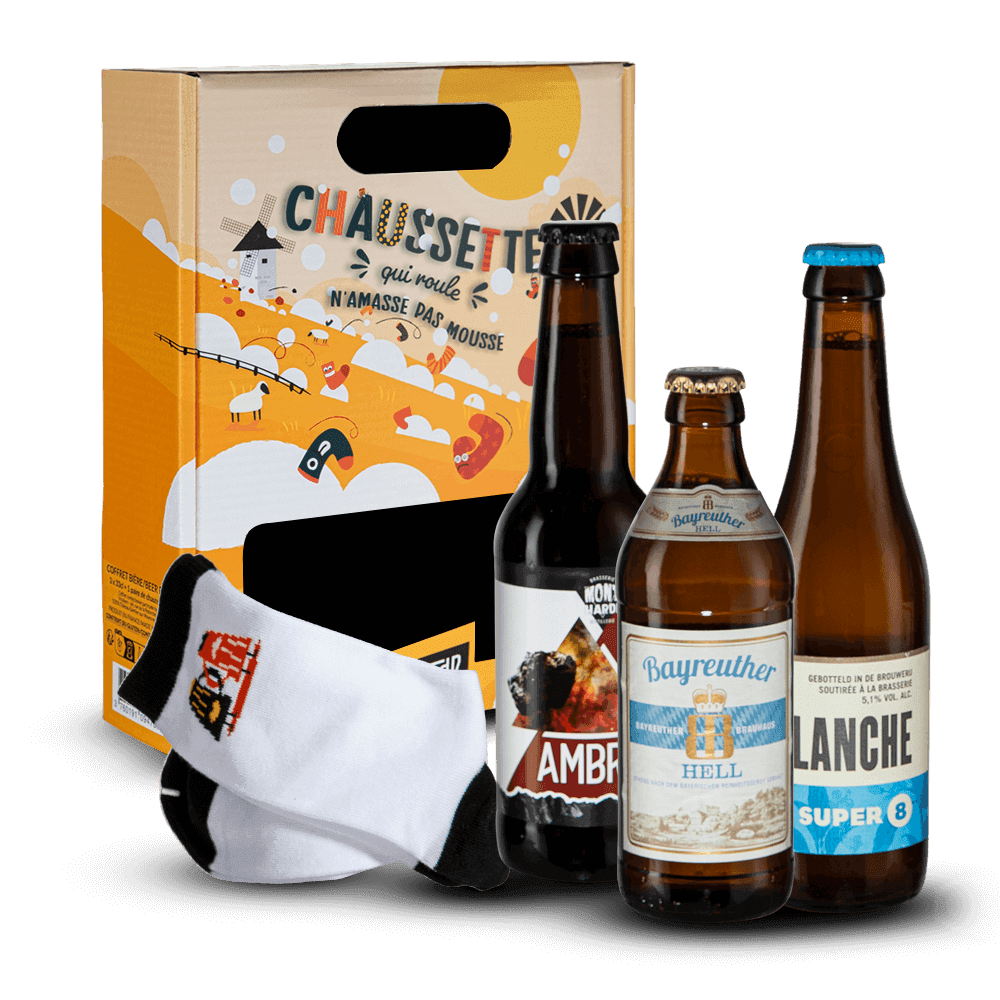 Coffret Chaussette qui roule n'amasse pas mousse