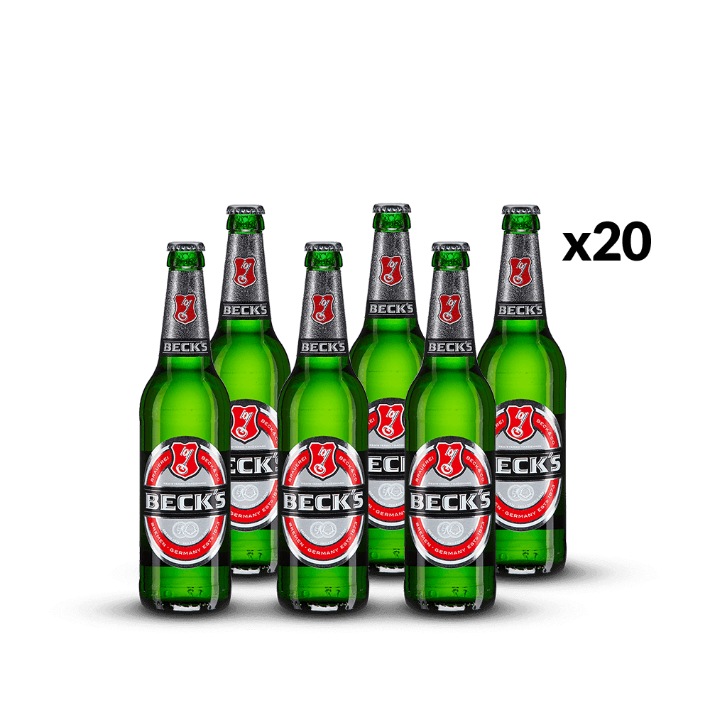 Pack Beck's 20 bières 50cl