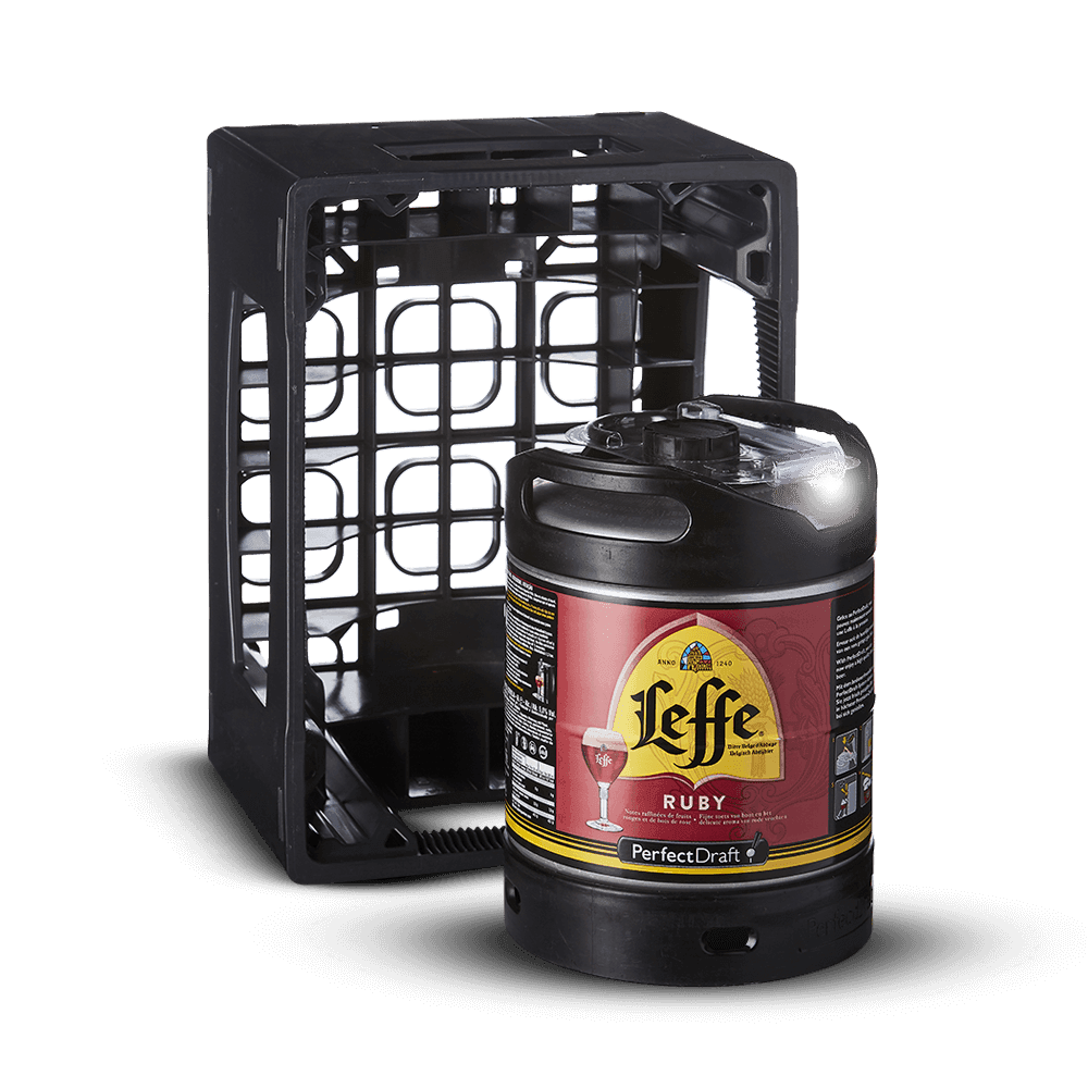 Mini-fût Leffe Ruby 6L