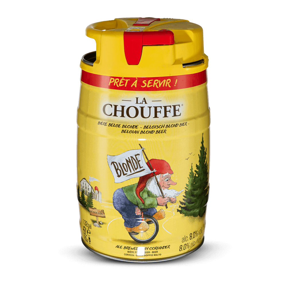 Mini-fût La Chouffe 5L