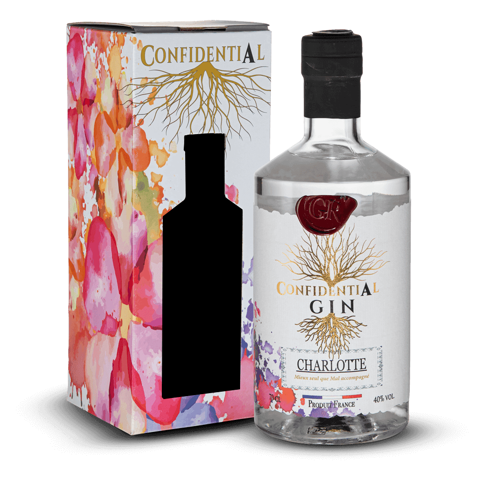 Confidential Gin Cuvée Charlotte 40%