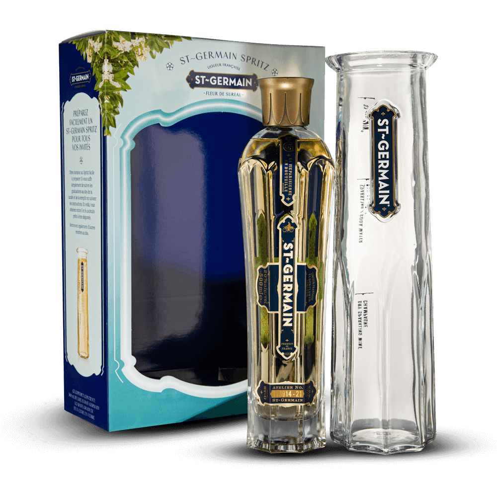 Coffret Liqueur St Germain + Carafe en Verre 20%