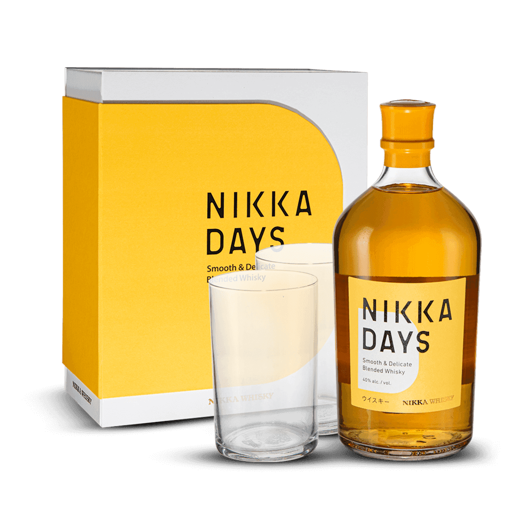 Coffret Nikka Days 40% + 2 Verres