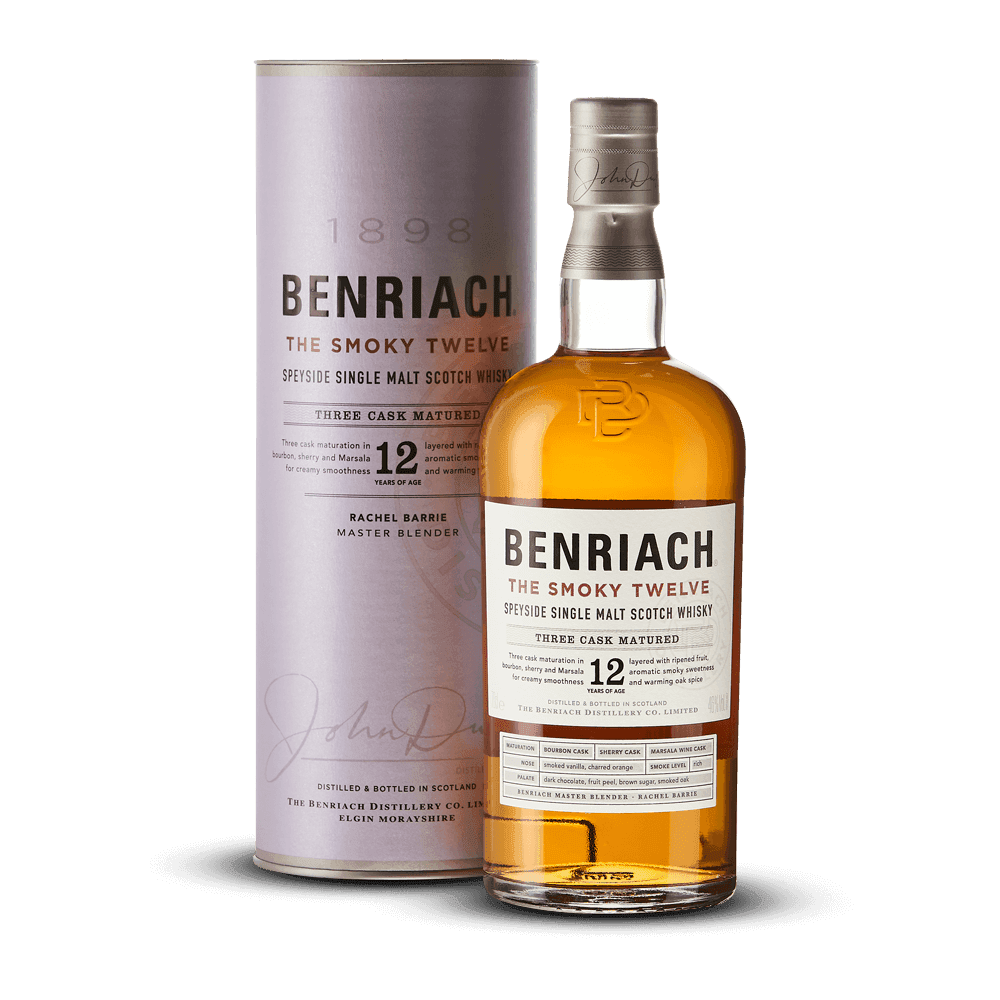 Benriach The Smoky twelve 46% + Etui