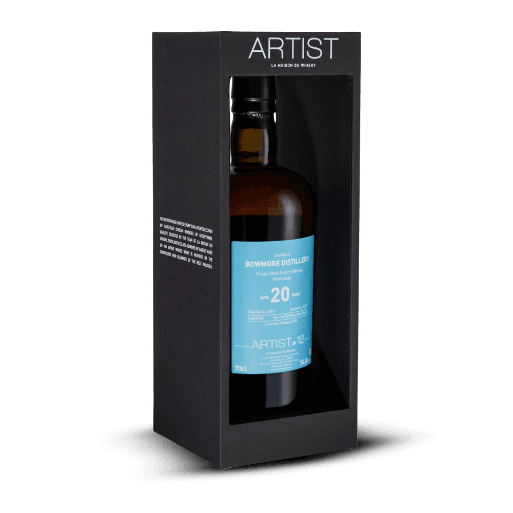 Bowmore 2001 Over 20 Artist #12 54,8%