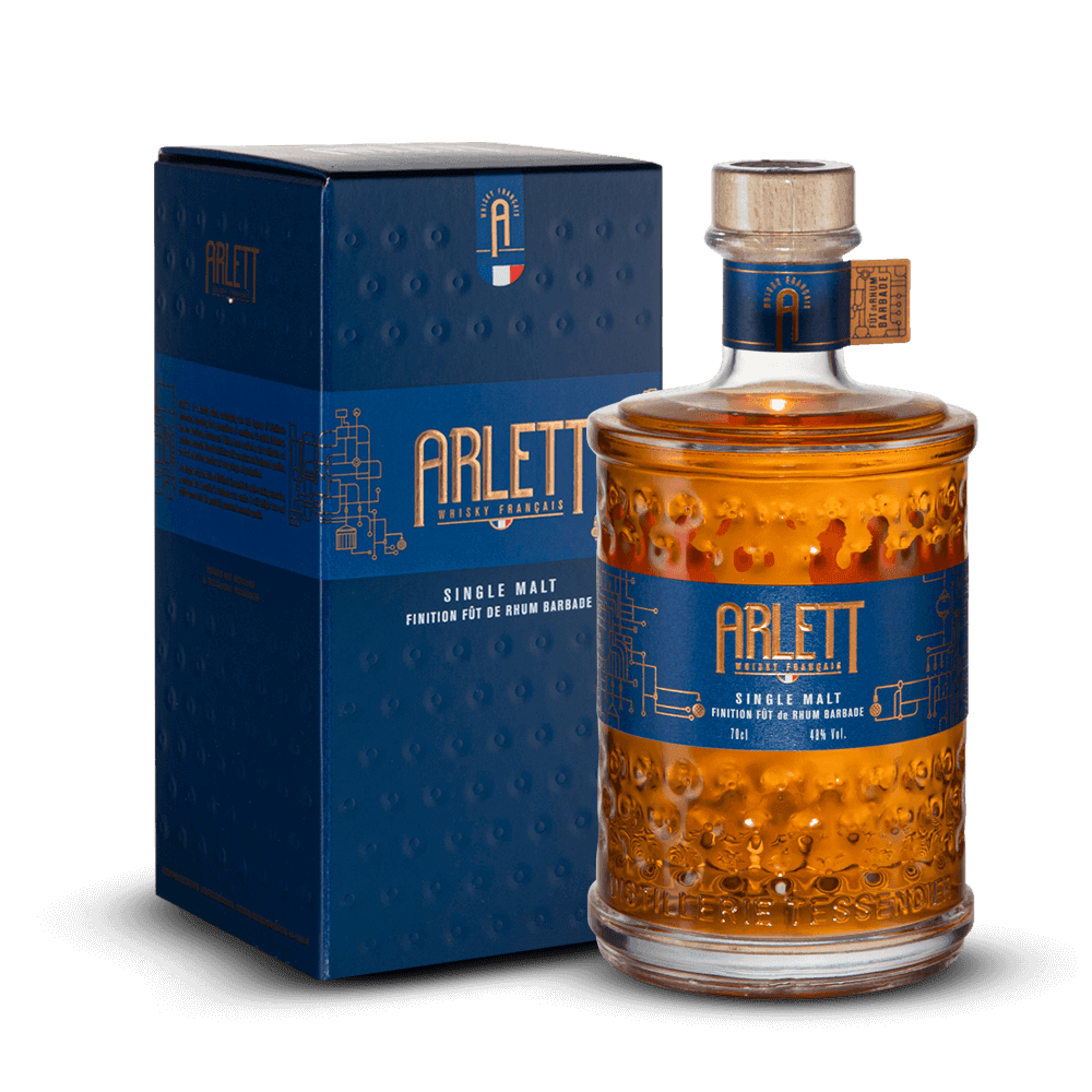 Arlett Single Malt Fut Rhum Barbade 48%