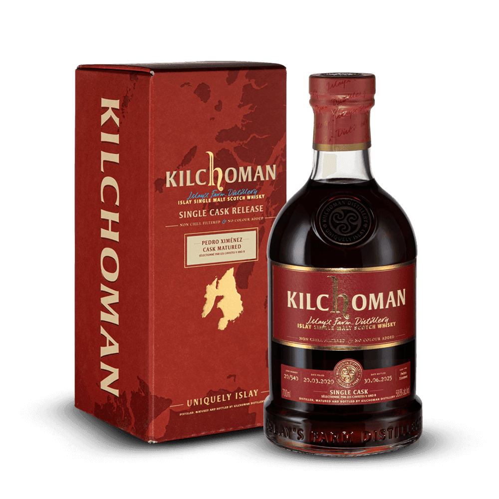 Kilchoman 2020 Refill PX Hogshead Single Cask VandB 58,8%