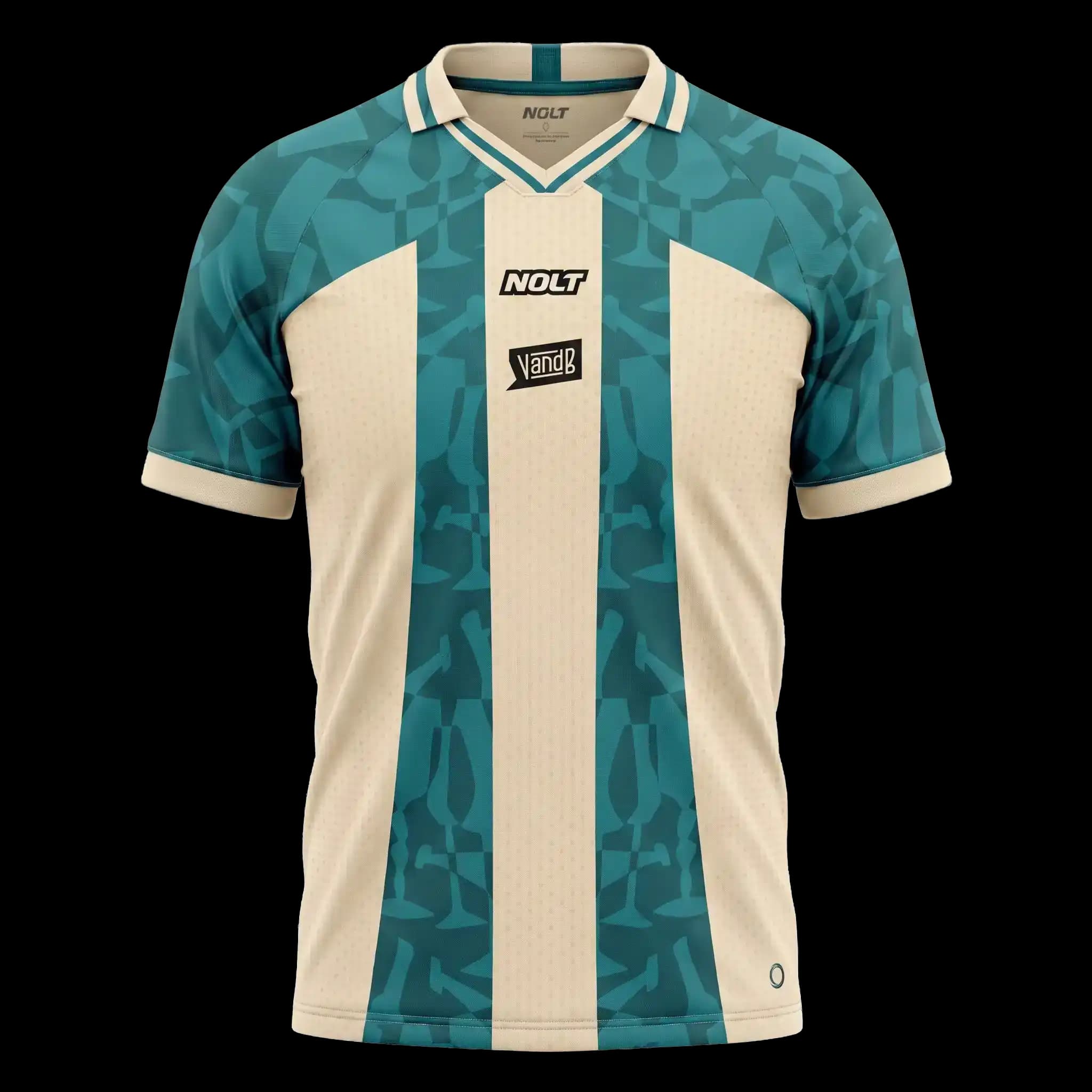 Maillot de foot Unisexe Vert Nolt V and B - Taille M