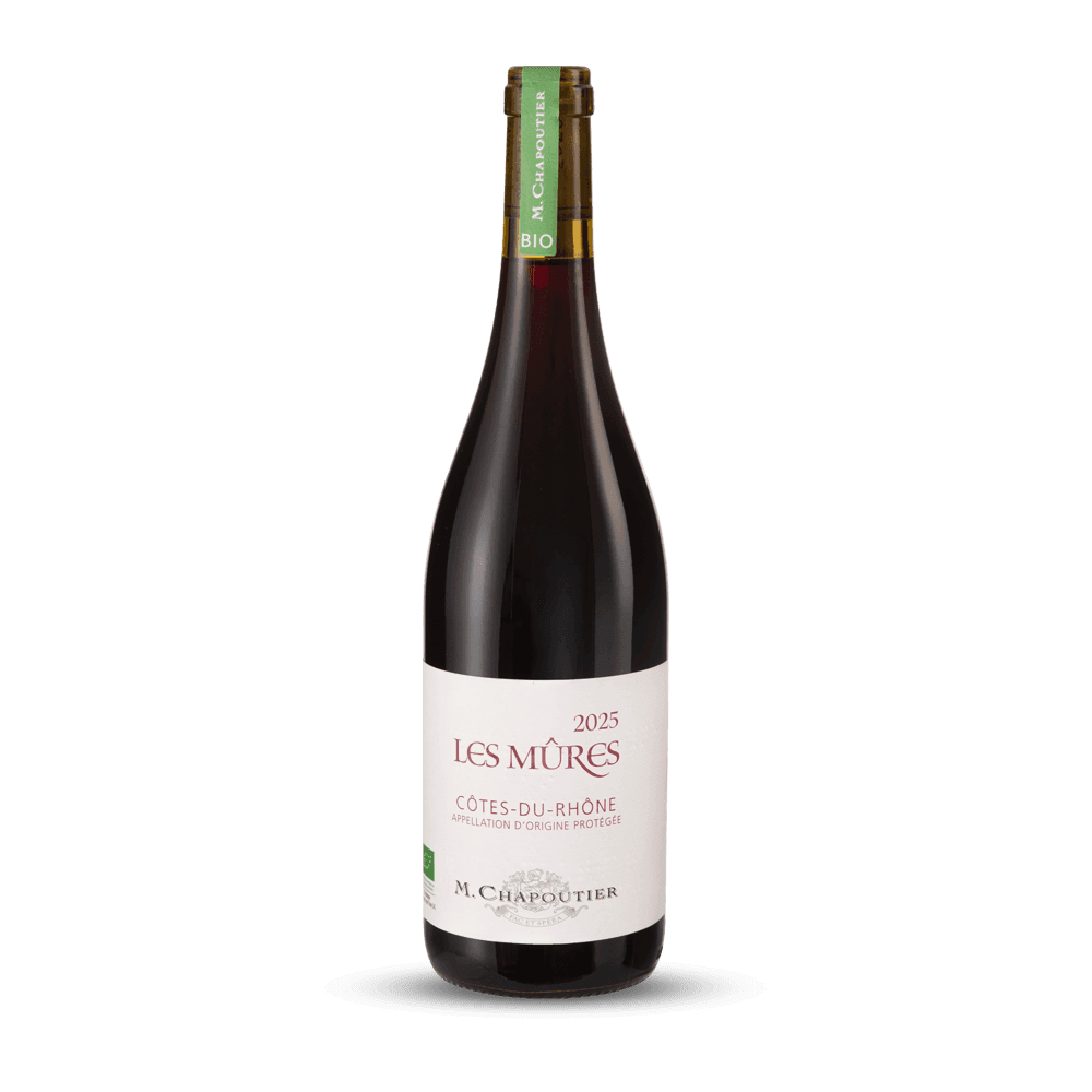 Chapoutier Les Mûres Côtes du Rhône Rouge 2025