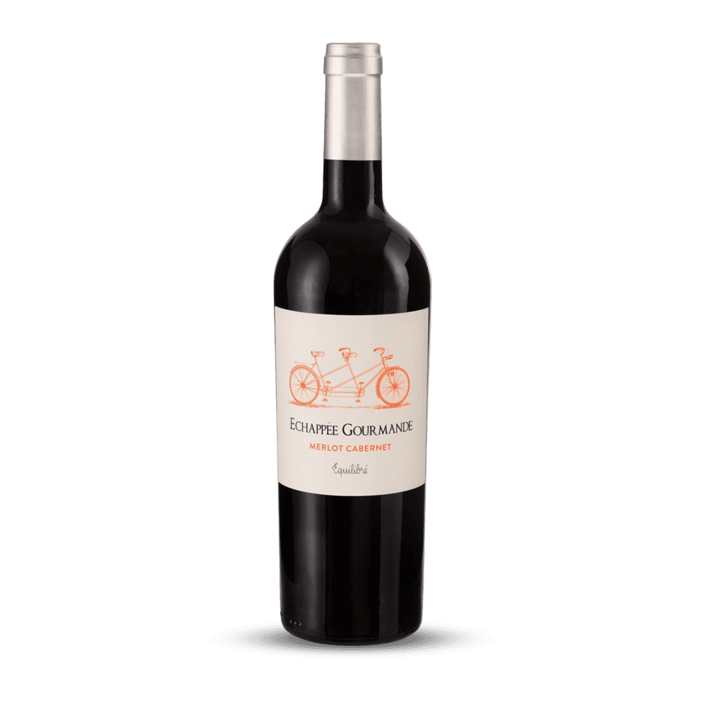 Merlot Cabernet Sauvignon Rouge 2023 - Echappée Gourmande