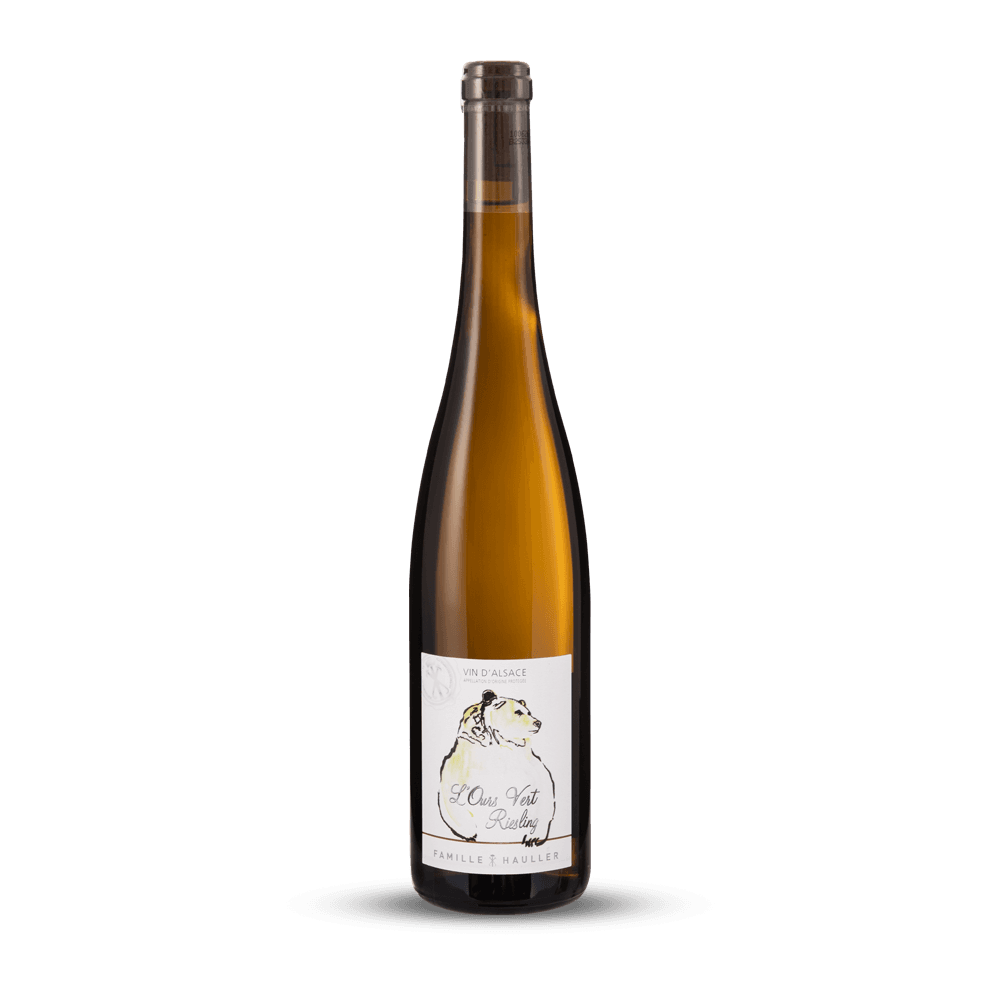 L'Ours Vert Blanc Riesling 2025 - Famille Hauller