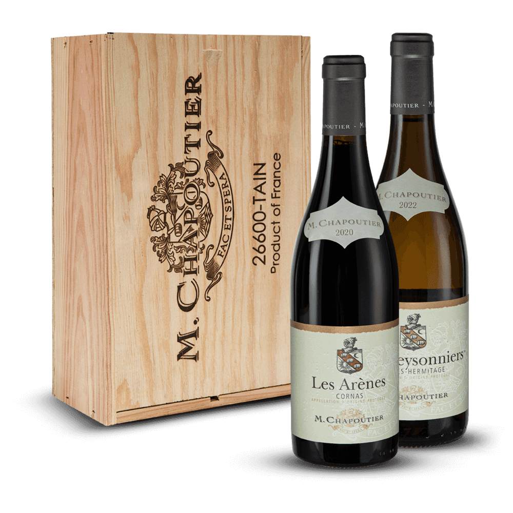 Coffret Cornas / Crozes-Hermitage - M.Chapoutier