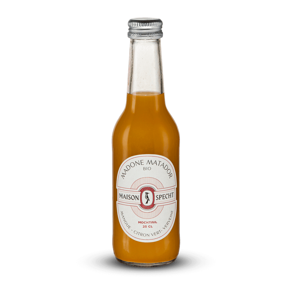 Mocktail Madone Matador Mangue, Citron vert et Verveine 25 cl