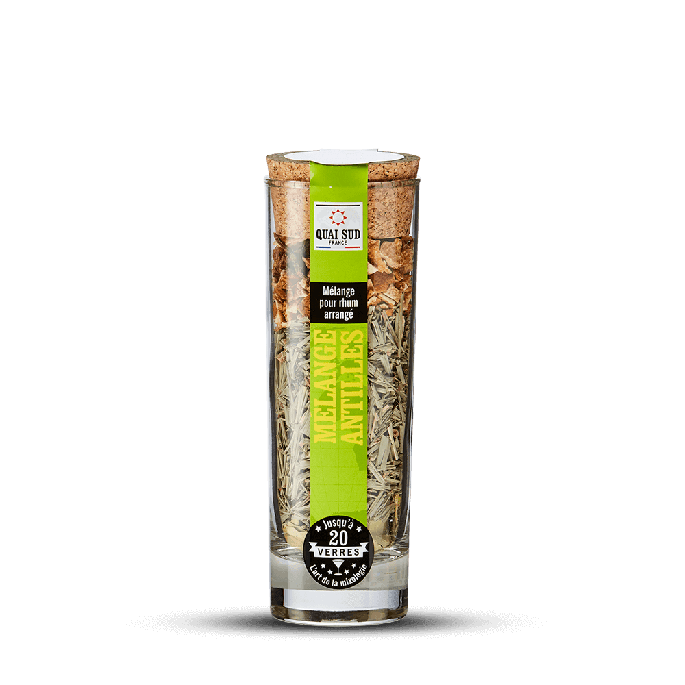 Mélange Rhum Arrangé Antilles aux fruits