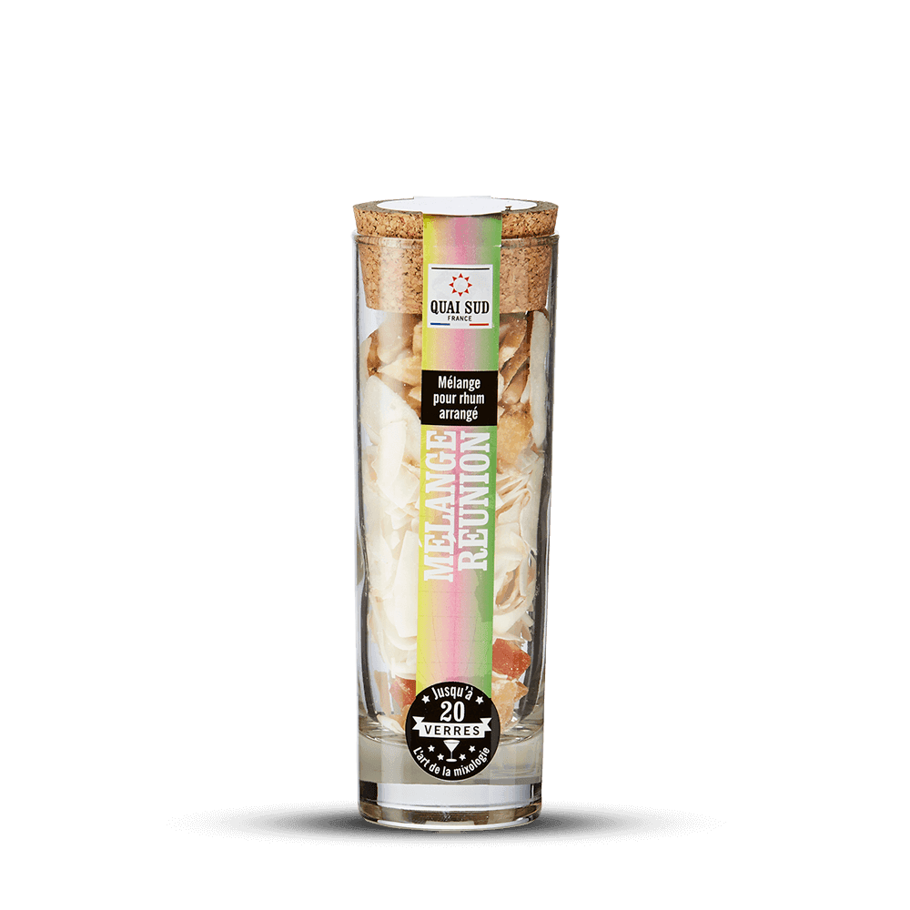 Mélange Rhum Arrangé La Réunion aux fruits