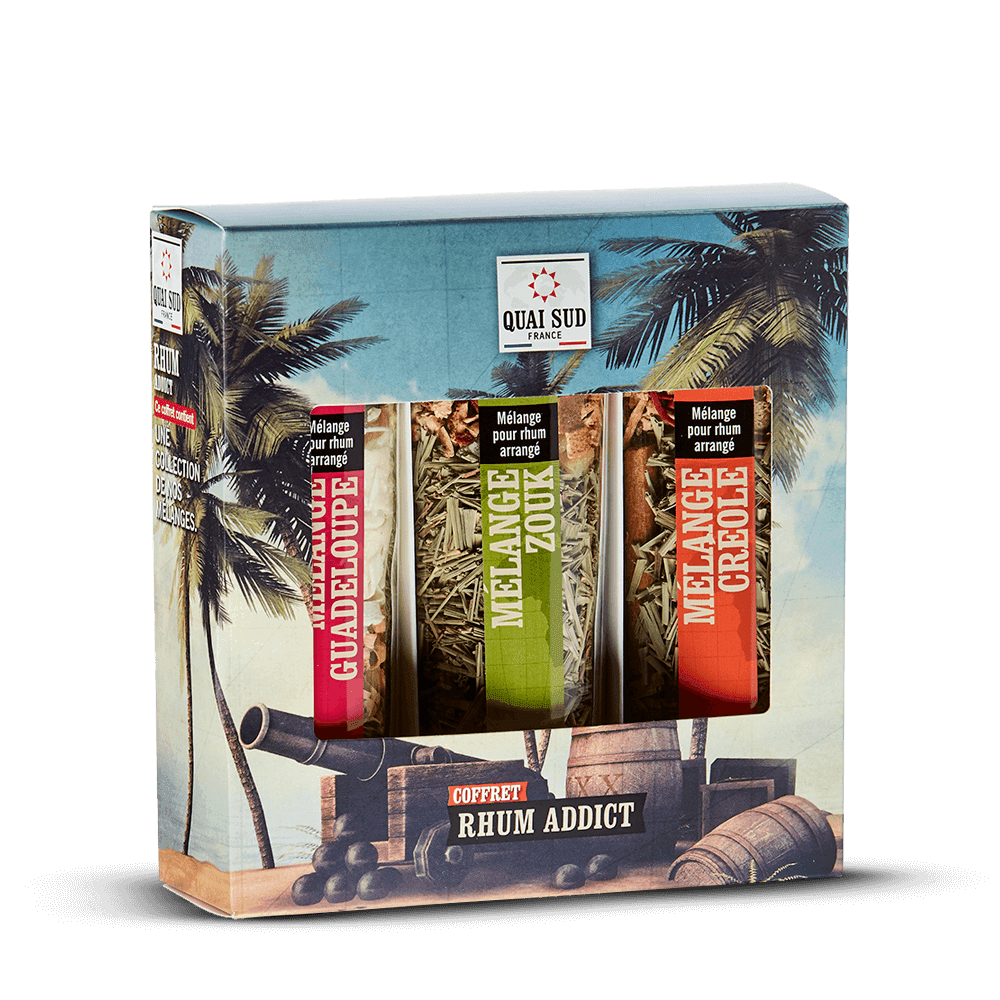 Mélange Rhum Addict x3 en verre