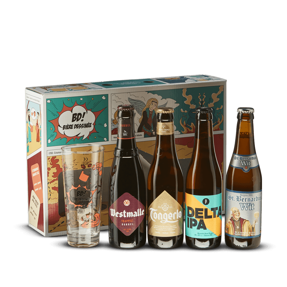 Coffret Bière Dessinée