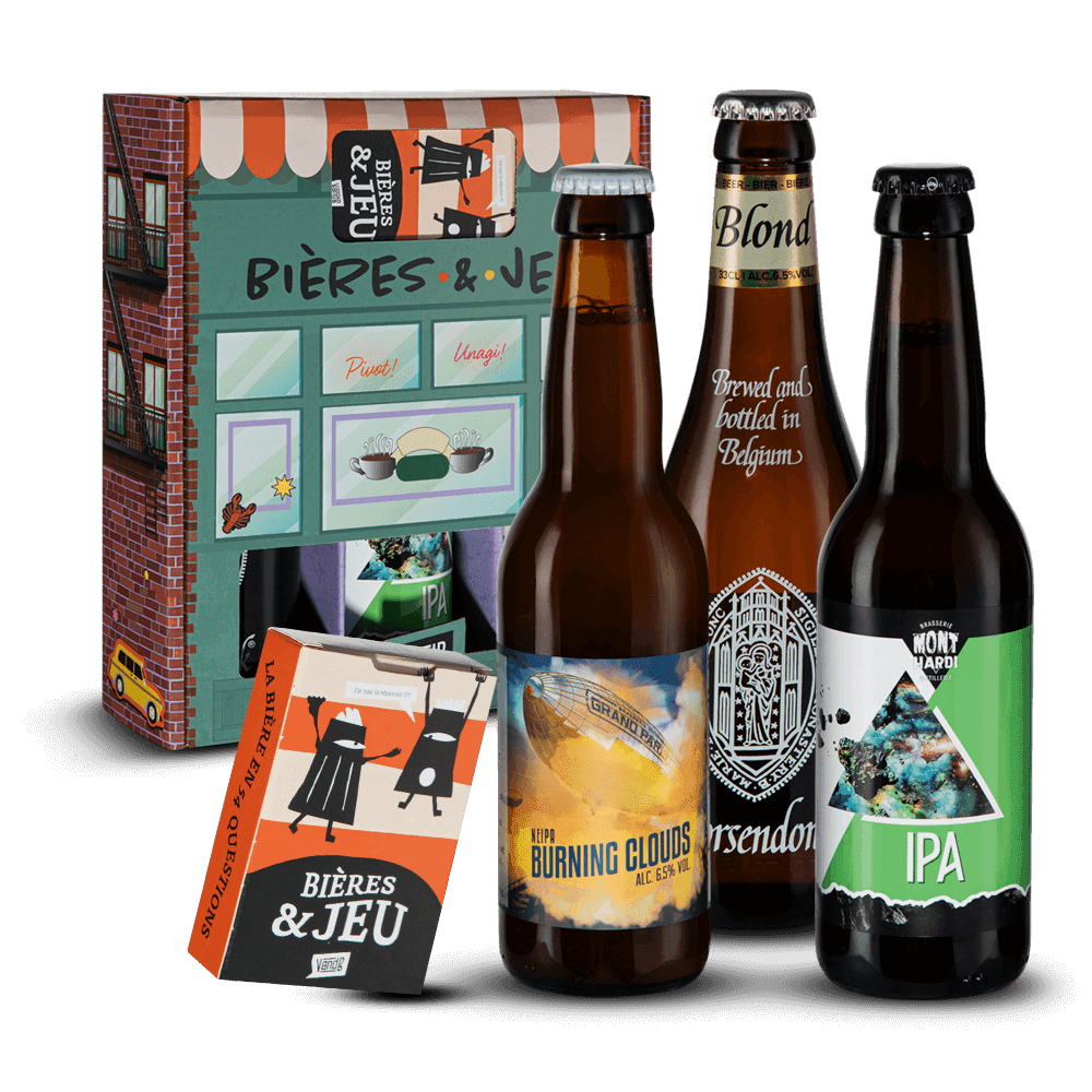Coffret Bières et Jeu