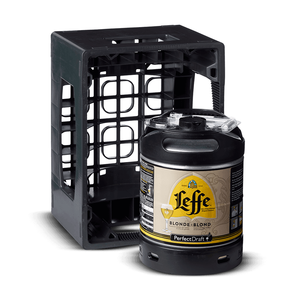 Photo — Mini-fût Leffe Blonde 6L