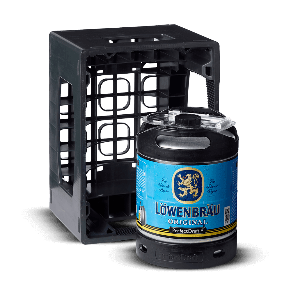Photo — Mini-fût Löwenbraü 6L