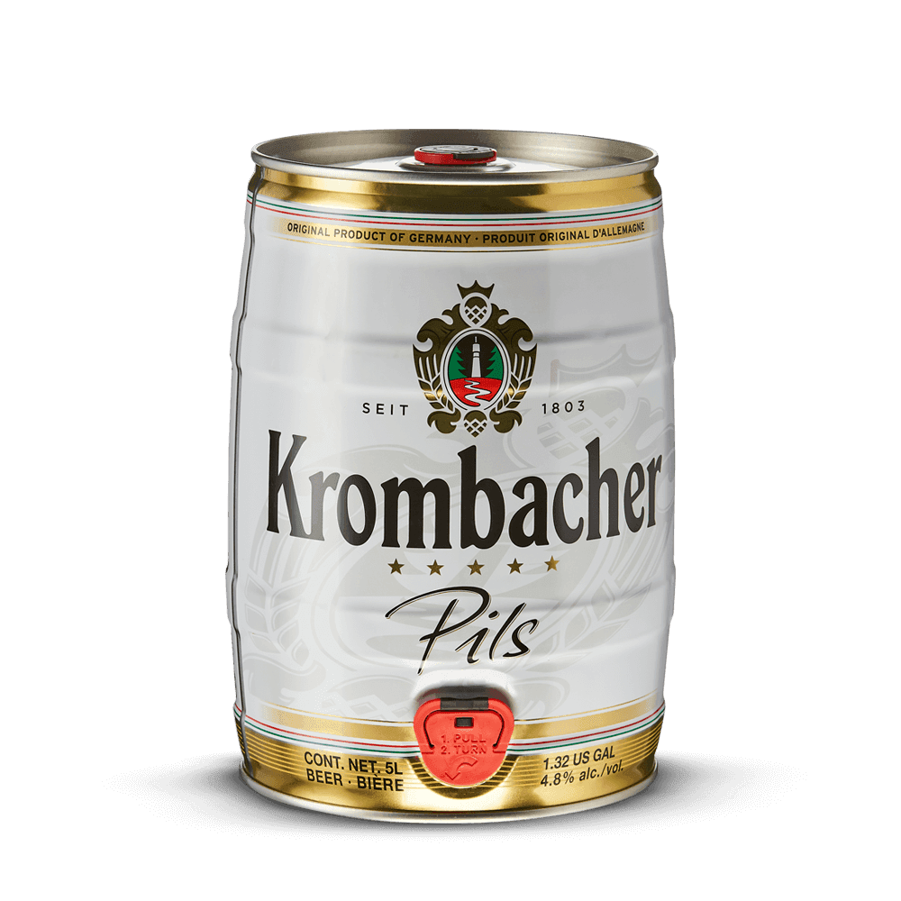Mini-fût Krombacher Pils 5L