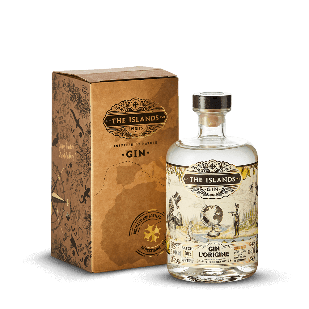 The Islands Gin L'origine 43%