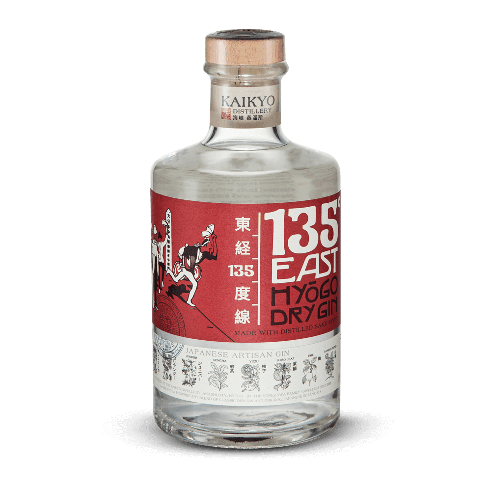 135° East Hyogo Dry Gin 42%