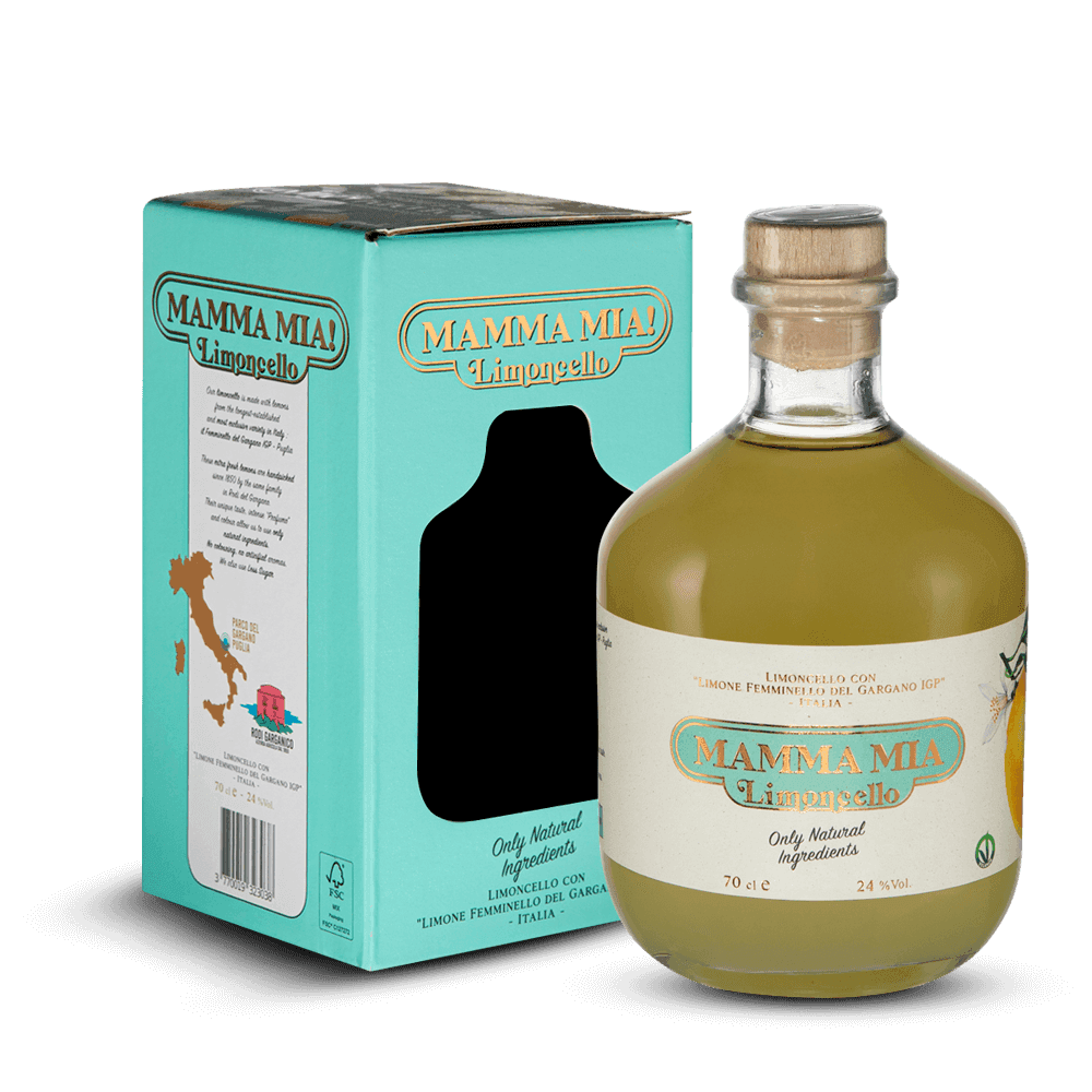 Mamma Mia ! Limoncello 24% + étui