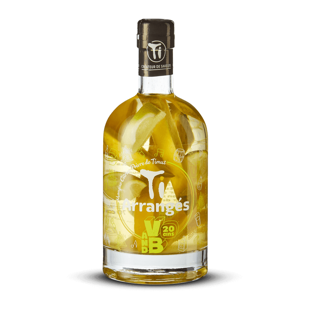 Ti Ced V and B 20 ans Mangue Citron Vert Poivre de Timut 32%
