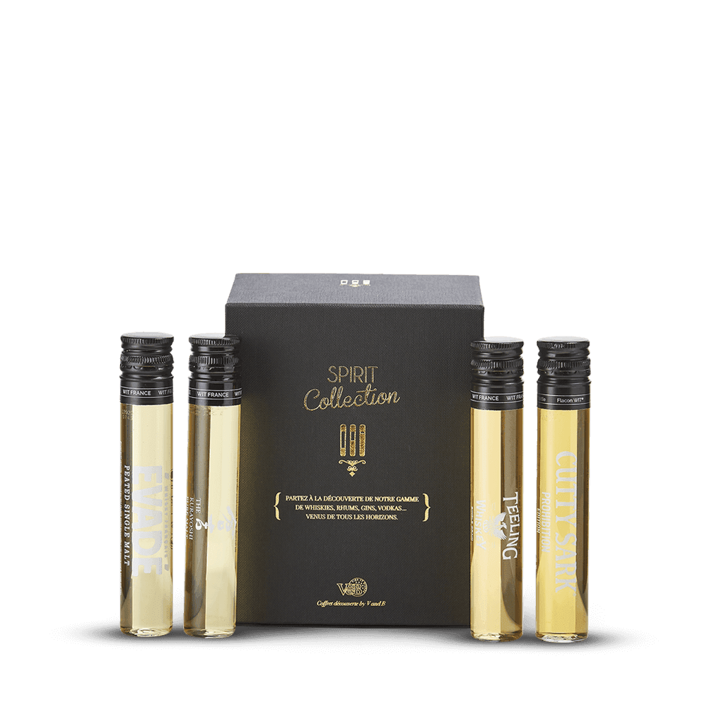 Spirit Collection - Coffret 4 Whiskies 45 %