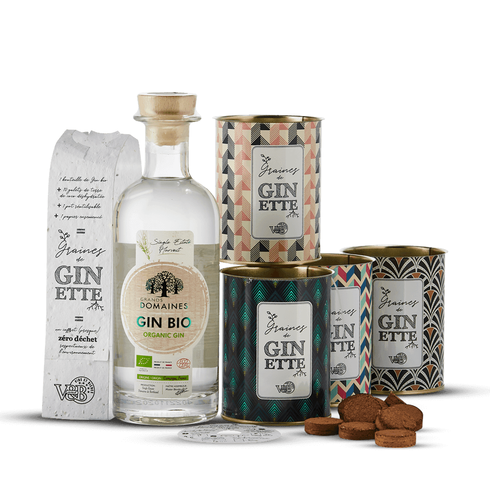 Coffret Gin Graine de GINette 40%