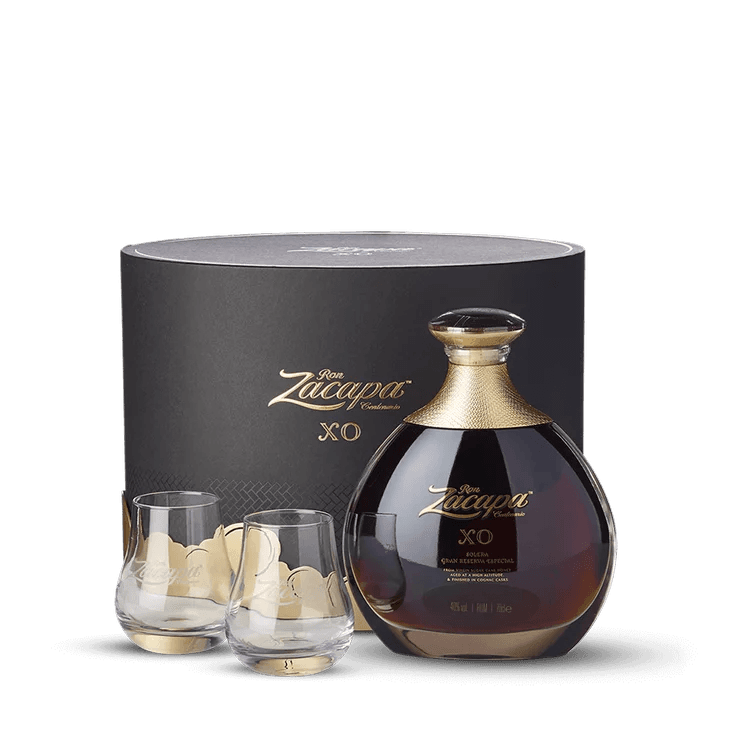 Photo 1 — Coffret Zacapa XO 40% + 2 verres