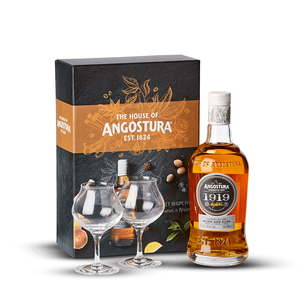Coffret Angostura 1919 + 2 verres