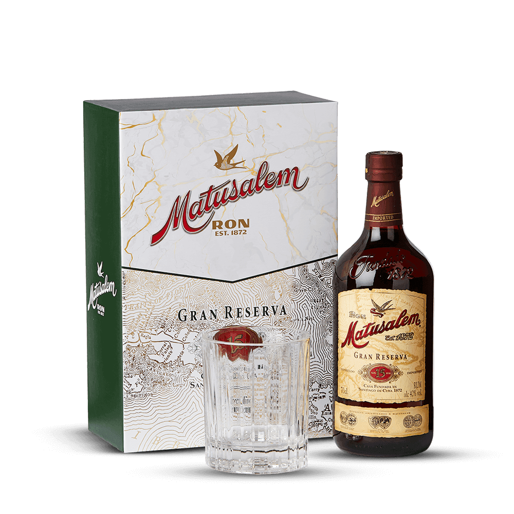 Coffret Matusalem 15 ans + 1 verre