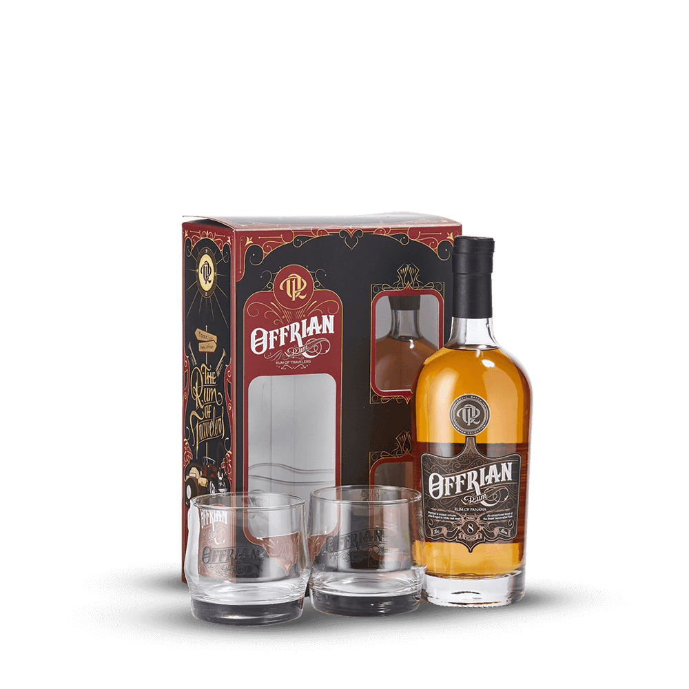 Coffret Offrian 8 ans + 2 verres