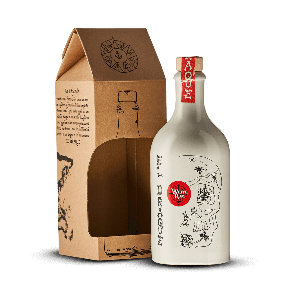El Draque White Rum 40%