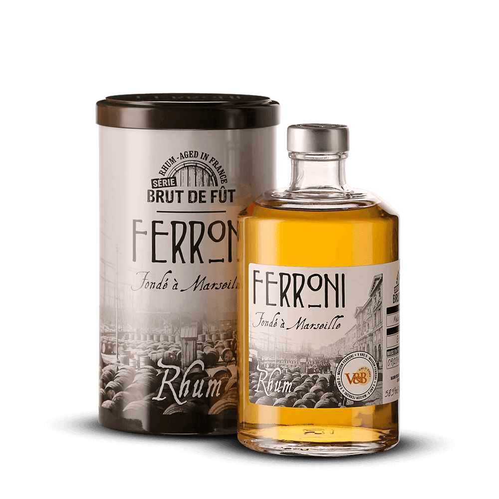Ferroni Mélasse Power Single Cask Brut De Fût 58,5%