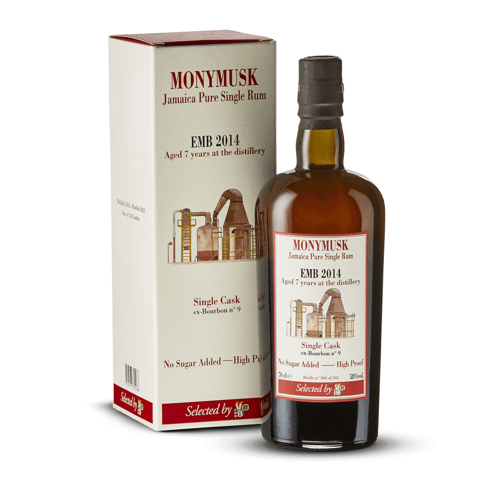 Habitation Velier Monymusk 2014 EMB Single Cask V and B 58%