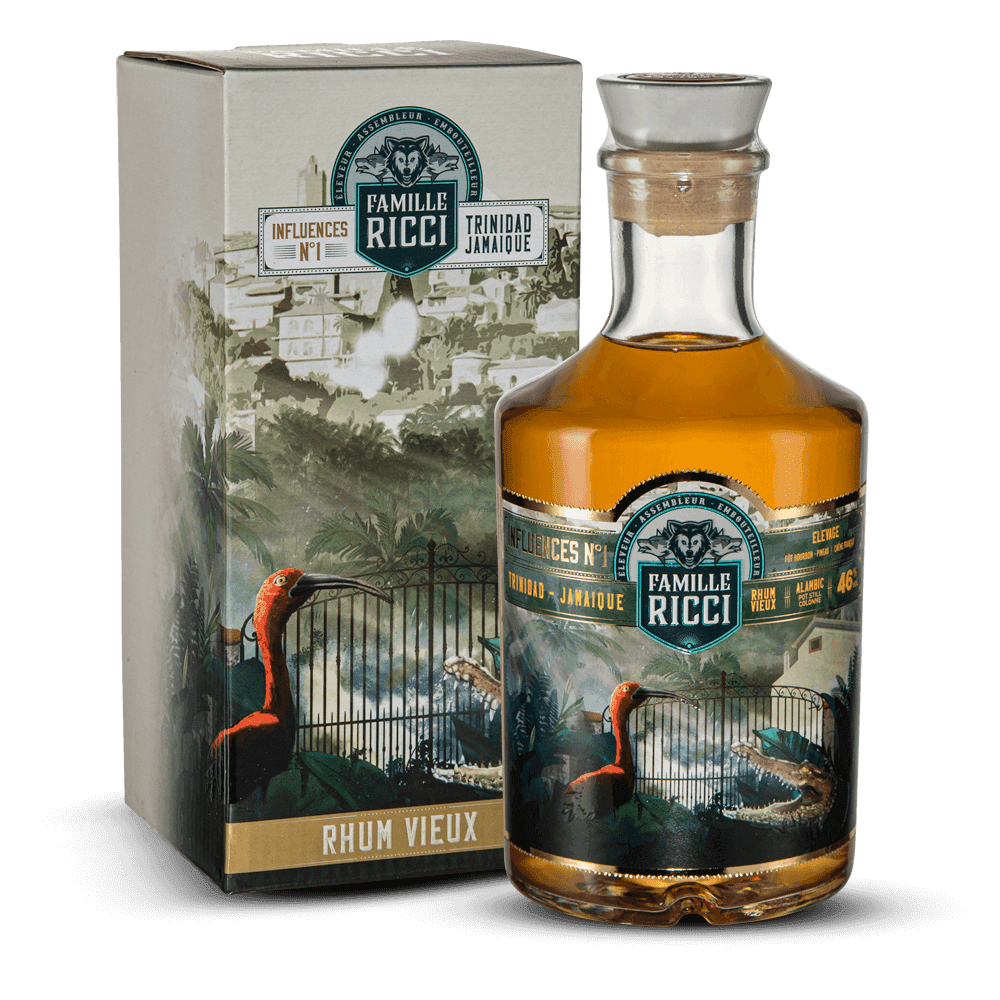 Famille Ricci Influences 1 - Trinidad Jamaïque 46%