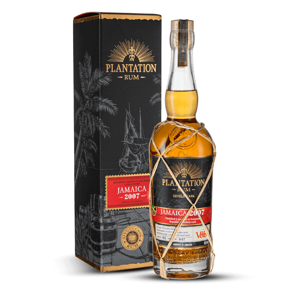 Plantation Jamaïque Clarendon 2007 Ironroot Finish V and B 50,3%