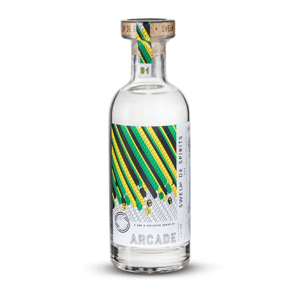 Swell De Spirits Arcade 01 Blended Jamaican White Rum 75% 50cl