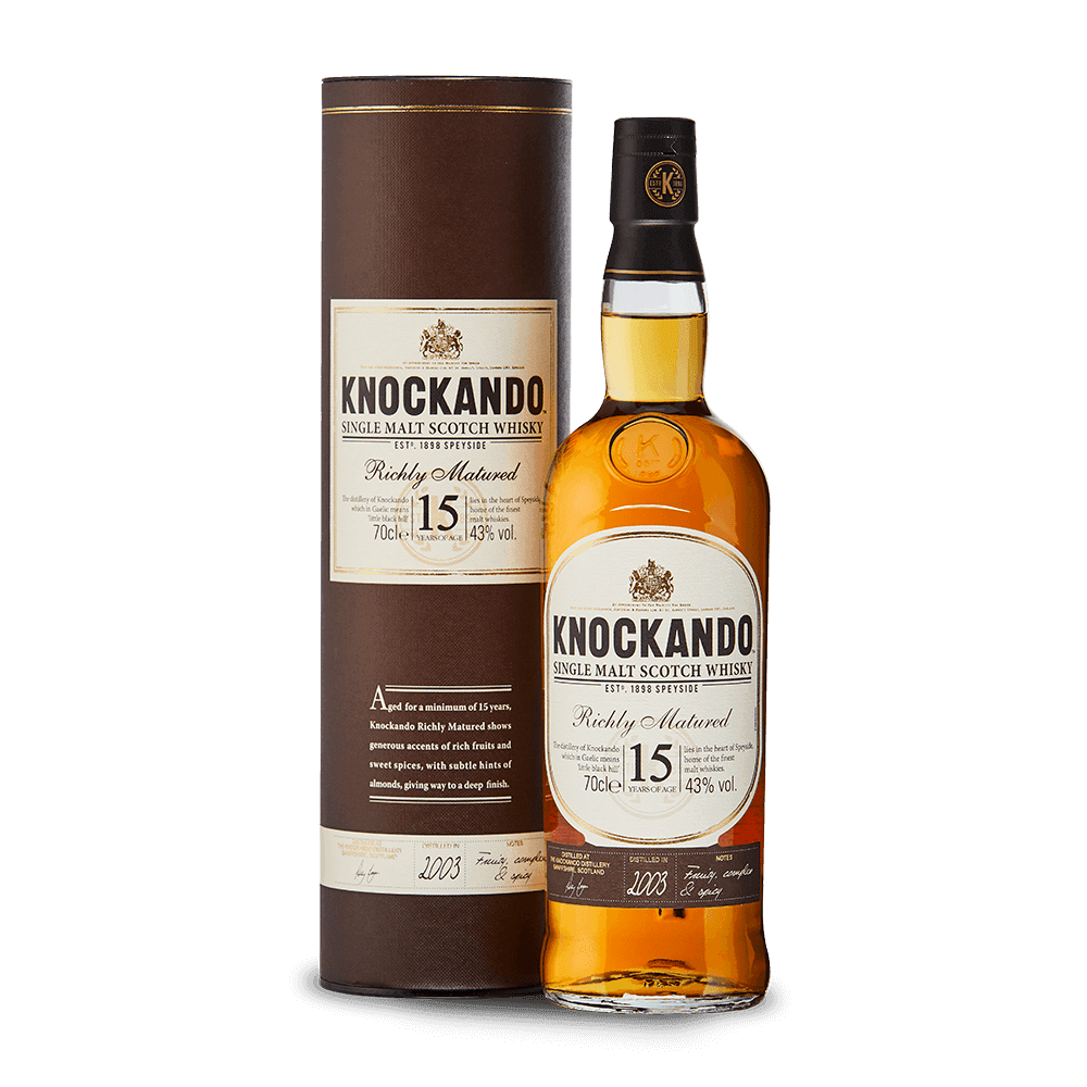 Knockando 15 ans Richly Matured 43%