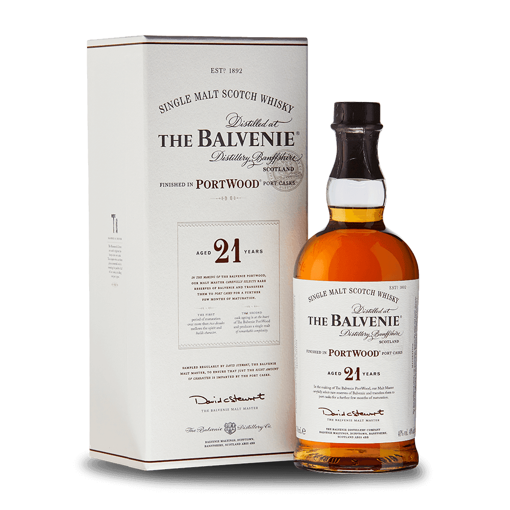 The Balvenie 21 ans Portwood 40% + Etui